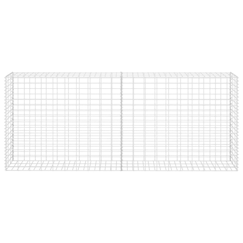 Load image into Gallery viewer, Vidaxl schanskorf 85x30x200 cm gegalvaniseerd staal
