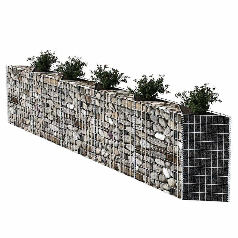Load image into Gallery viewer, Vidaxl gabion mand 300x30x100 cm gegalvaniseerd staal
