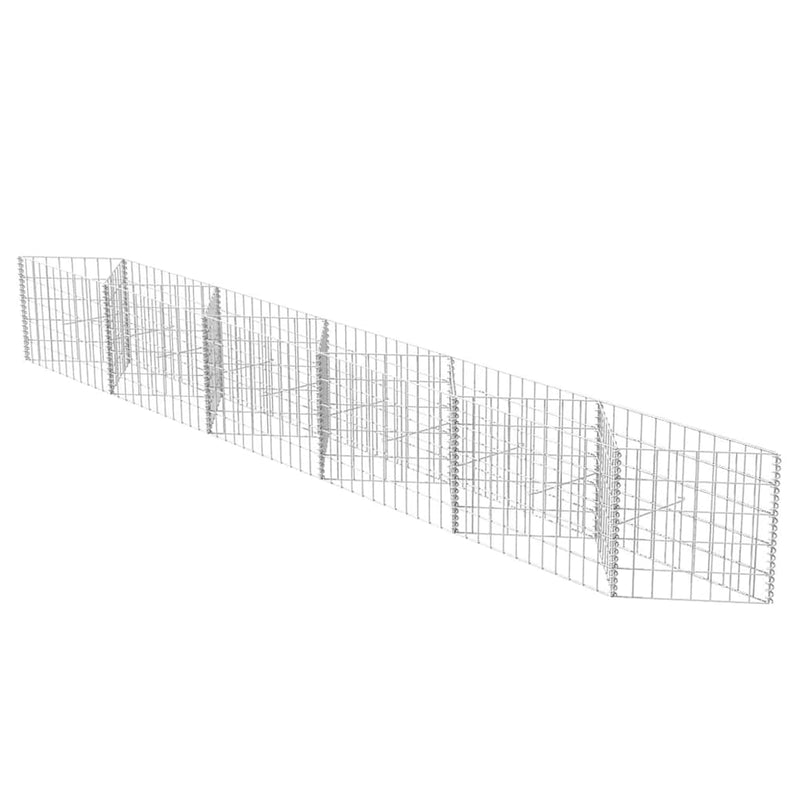 Load image into Gallery viewer, Vidaxl gabion mand 300x30x50 cm gegalvaniseerd staal
