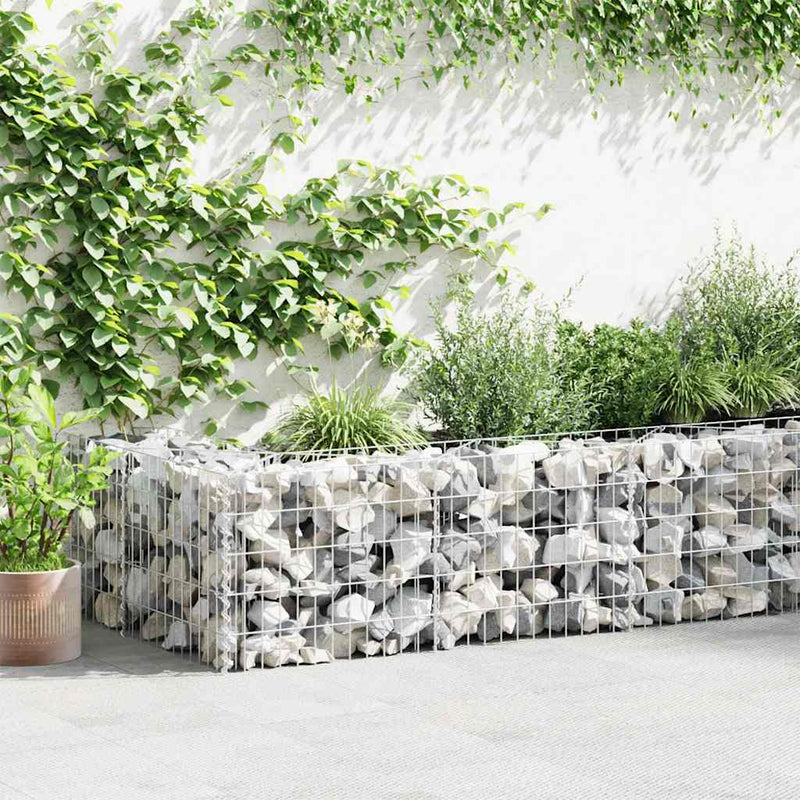Load image into Gallery viewer, Vidaxl gabion mand 300x30x50 cm gegalvaniseerd staal
