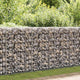 Vidaxl gabion mand 200x30x100 cm gegalvaniseerd staal