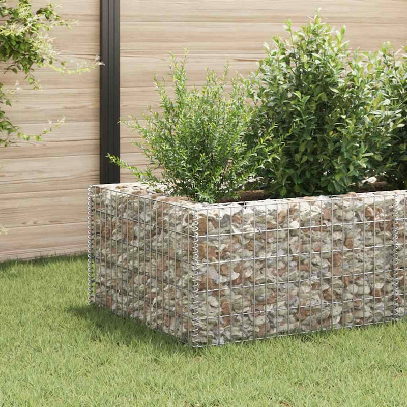 Load image into Gallery viewer, Vidaxl gabion plantenbak verhoogd 360x90x50 cm staal
