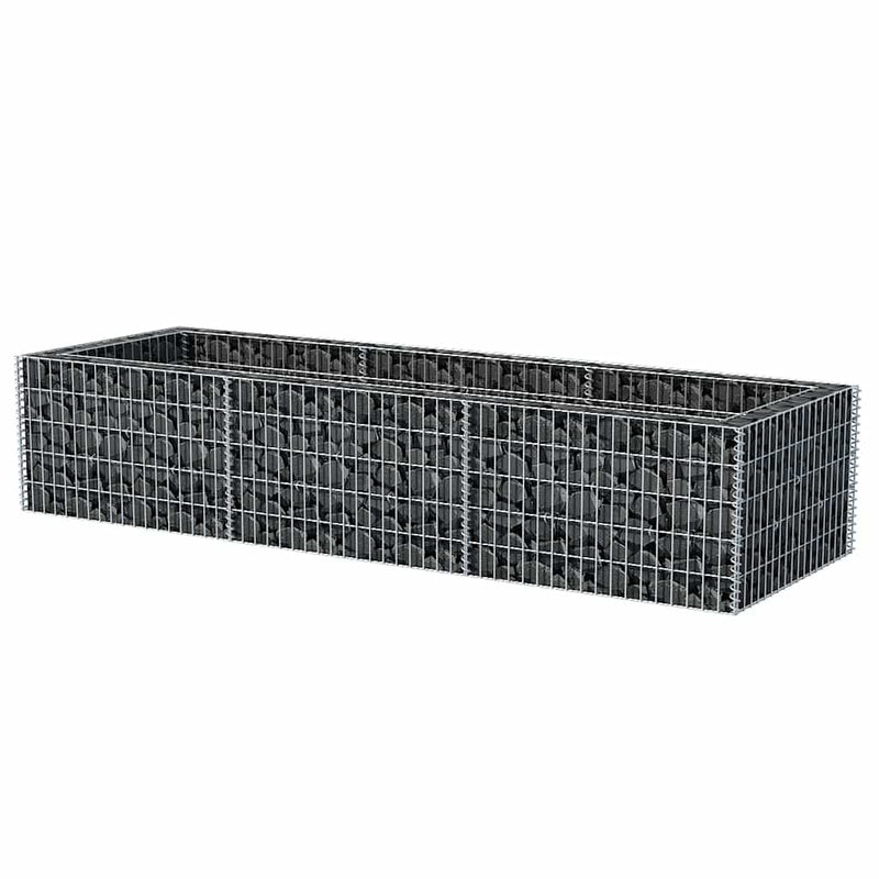 Load image into Gallery viewer, Vidaxl gabion plantenbak verhoogd 270x90x50 cm staal
