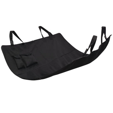 Vidaxl huisdieren achterbankhoes 148x142 zwart