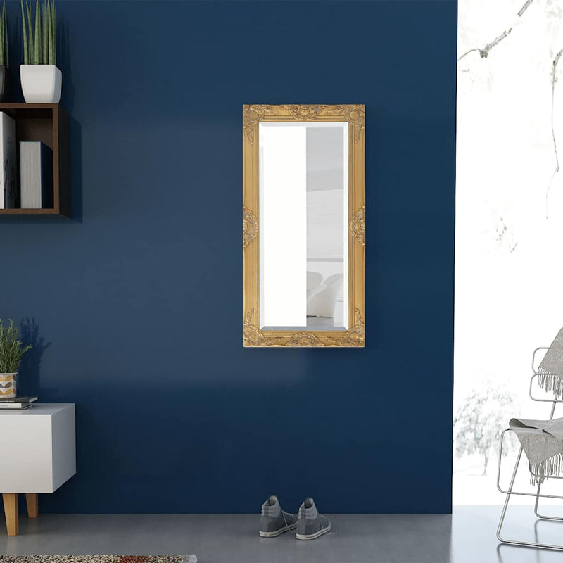 Load image into Gallery viewer, Vidaxl wandspiegel barok 100 x 50 cm goud
