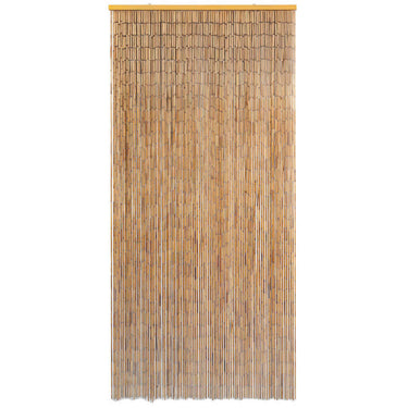 Vidaxl deurgordijn 90x200 cm bamboe