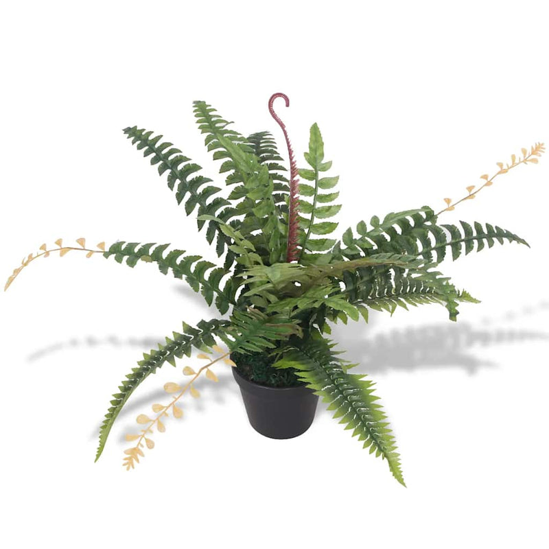 Load image into Gallery viewer, Vidaxl kunst varen plant met pot 50 cm groen
