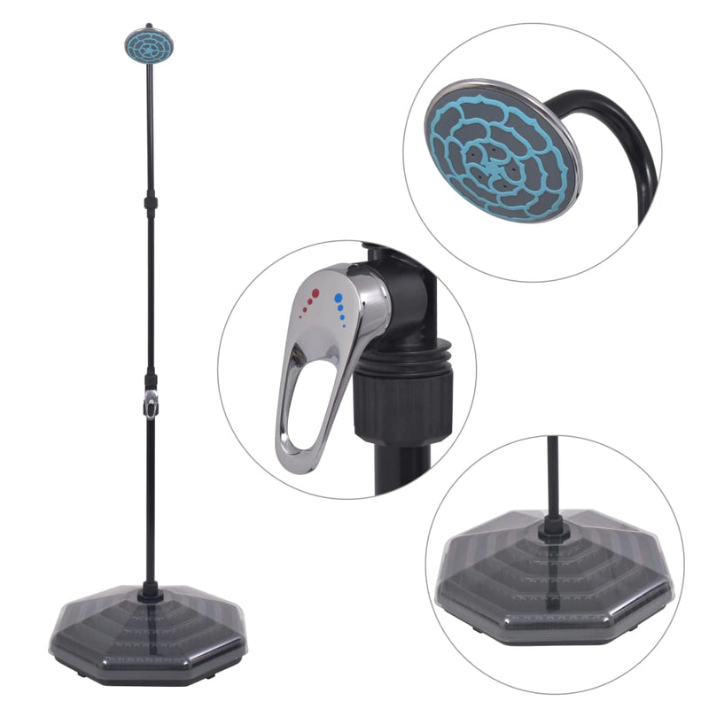 Load image into Gallery viewer, Vidaxl solar douche 20 l aluminium hdpe
