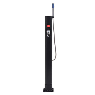 Vidaxl solar douche 8 l pvc staal
