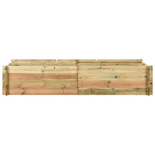VidaXL Plantenbak 197x100x40 cm geïmpregneerd grenenhout