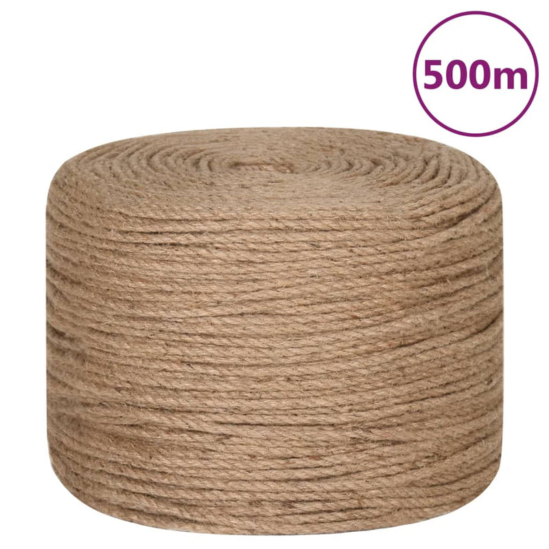 Load image into Gallery viewer, Vidaxl touw 100% jute 6 mm 500 m
