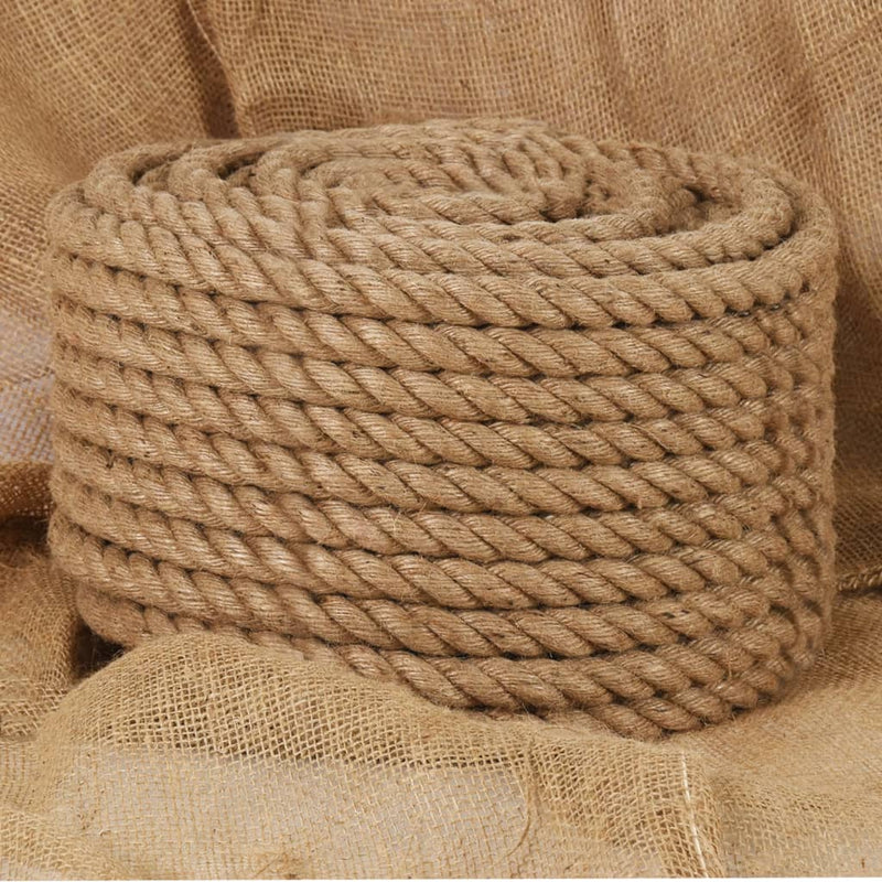 Load image into Gallery viewer, Vidaxl touw 100% jute 20 mm 50 m
