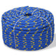 Vidaxl boot touw 8 mm 100 m polypropyleen blauw
