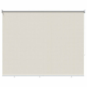 Vidaxl rolgordijn voor buiten 220x140 cm crème