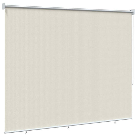 Vidaxl rolgordijn voor buiten 220x140 cm crème