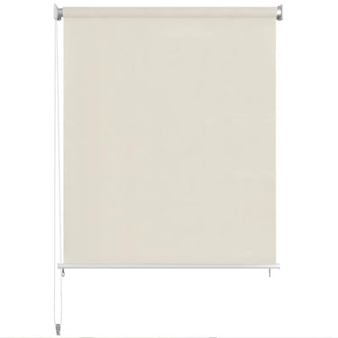 Vidaxl rolgordijn voor buiten 220x140 cm crème