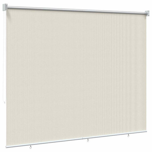 Vidaxl rolgordijn voor buiten 220x140 cm crème