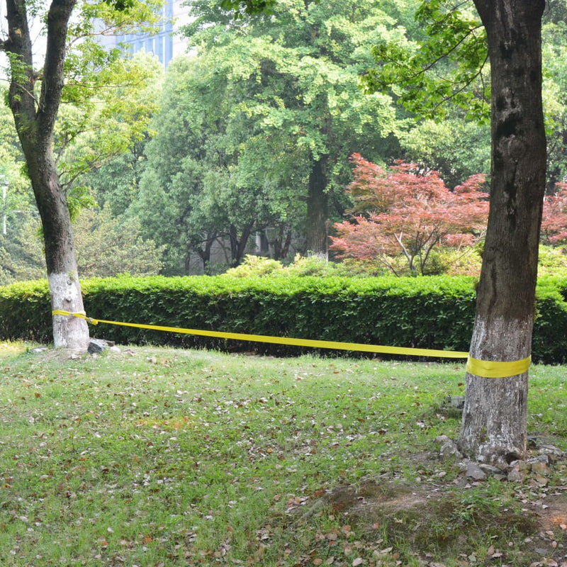 Load image into Gallery viewer, Vidaxl slackline 15 m x 50 mm 150 kg geel
