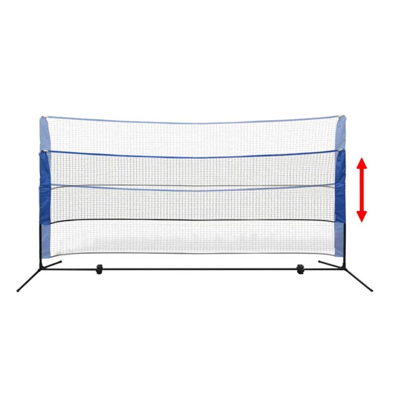 Load image into Gallery viewer, Vidaxl badminton net met shuttles 300x155 cm
