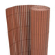 Vidaxl tuinhek bruin 150 x 300 cm pvc