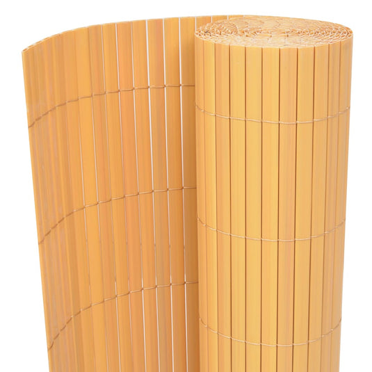 Vidaxl tuinhek geel 150 x 500 cm pvc