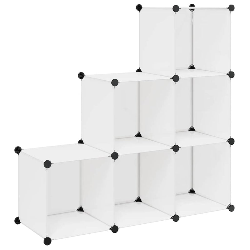 Load image into Gallery viewer, Vidaxl opbergmeubel met 6 vakken wit
