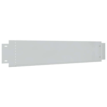 Vidaxl grasboorden 100x19 cm gegalvaniseerd staal 5 st