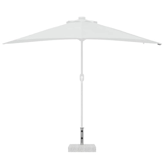 Vidaxl parasolvoet rechthoekig 25 kg graniet