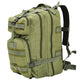 Vidaxl 91382 rugzak legerstijl 50 l olijfgroen