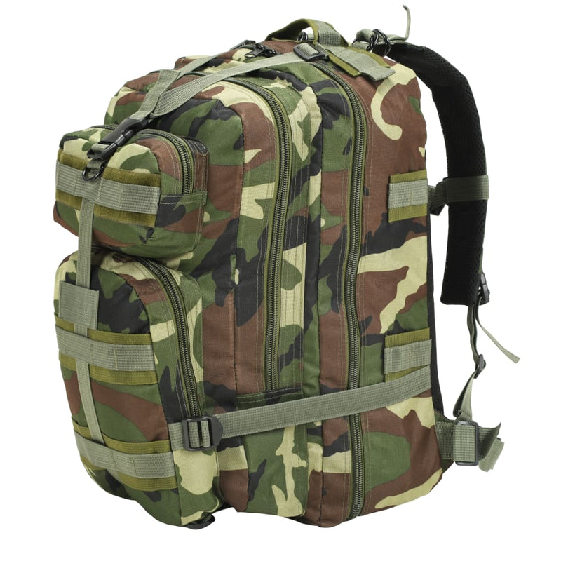 Load image into Gallery viewer, Vidaxl rugzak legerstijl 50 l camouflage
