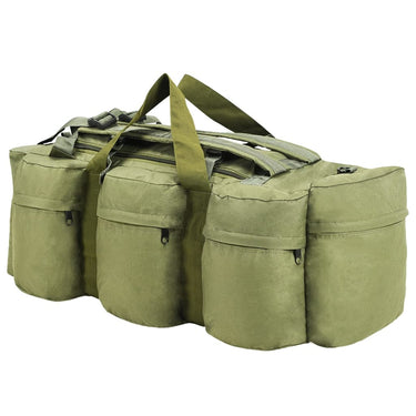 Vidaxl plunjezak 3-in-1 legerstijl 45 l olijfgroen