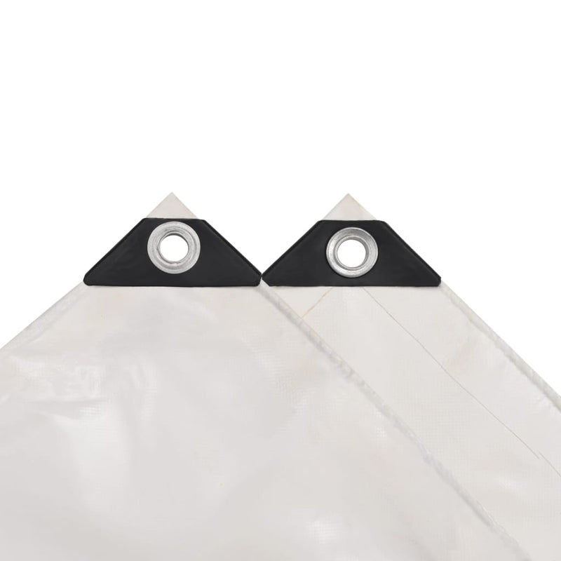Load image into Gallery viewer, Vidaxl dekzeil 650 g m² 4x7 m wit
