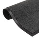 Vidaxl droogloopmat rechthoekig getuft 40x60 cm antraciet