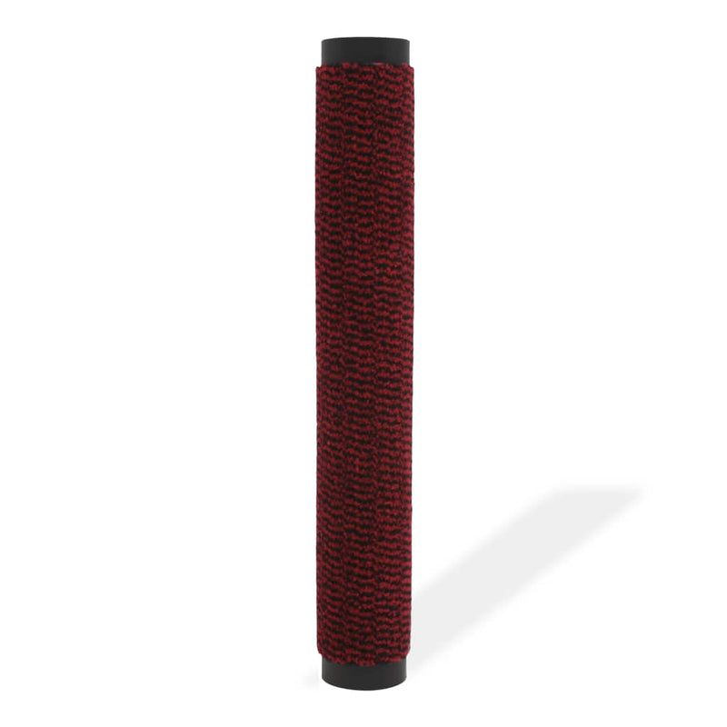 Load image into Gallery viewer, Vidaxl droogloopmat rechthoekig getuft 80x120 cm rood
