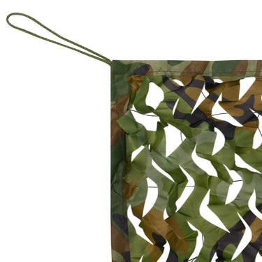 Vidaxl camouflagenet met opbergtas 6x8 m