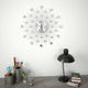 Vidaxl wandklok met quartz-mechanisme 50 cm modern ontwerp