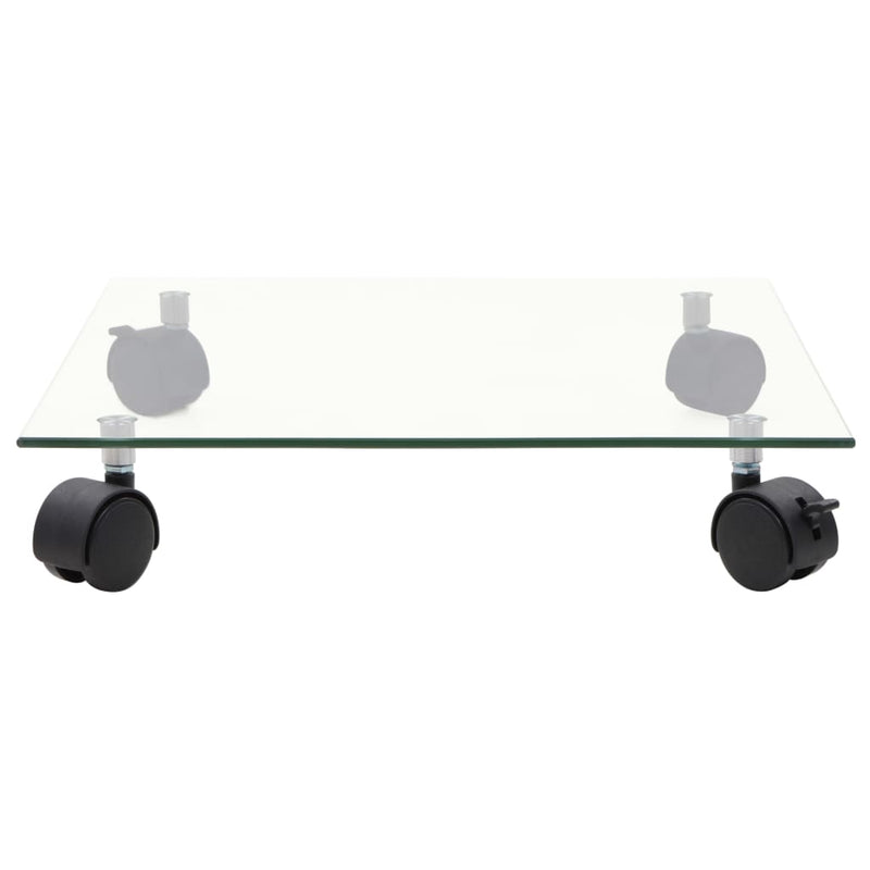 Load image into Gallery viewer, Vidaxl plantenrollers vierkant 35x35 cm gehard glas 2 st
