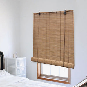 Vidaxl rolgordijn 80x220 cm bamboe bruin