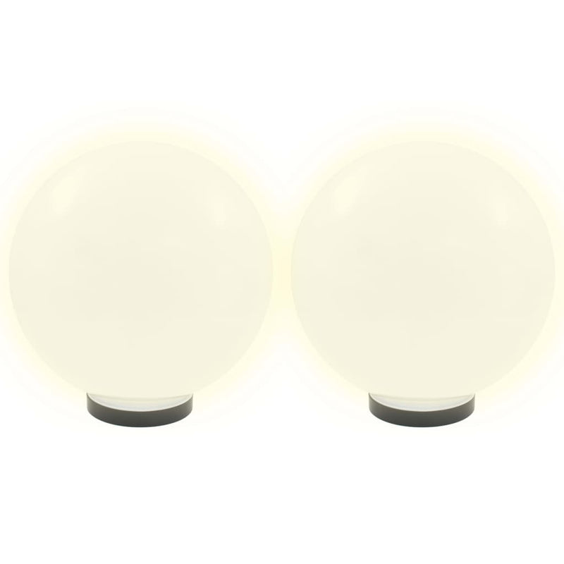 Load image into Gallery viewer, Vidaxl led-bollampen 2 st rond 30 cm pmma

