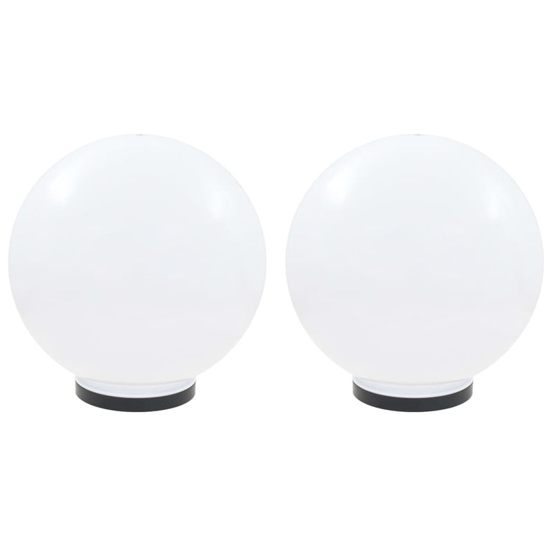 Load image into Gallery viewer, Vidaxl led-bollampen 2 st rond 40 cm pmma
