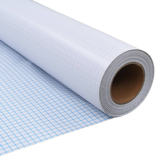 Vidaxl raamfolie mat 0,9x50 m pvc grijs