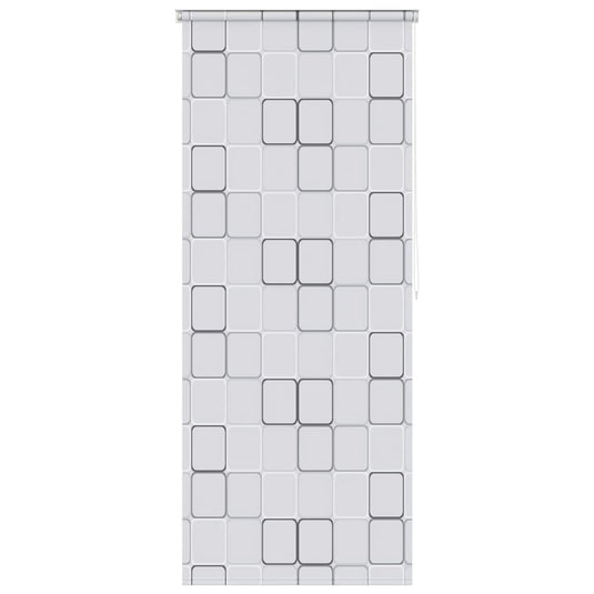 Vidaxl rolgordijn voor douche 80x240 cm vierkant