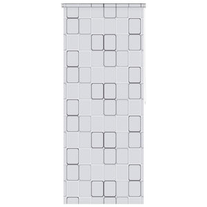 Vidaxl rolgordijn voor douche 120x240 cm vierkant