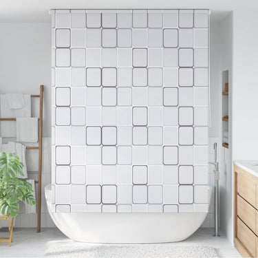 Vidaxl rolgordijn voor douche 160x240 cm vierkant