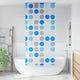 Vidaxl rolgordijn voor douche 100x240 cm cirkel