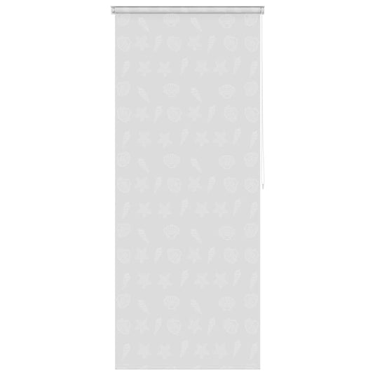 Vidaxl rolgordijn voor douche 80x240 cm zeester