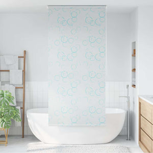 Vidaxl rolgordijn voor douche 80x240 cm bubbel
