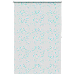 Vidaxl rolgordijn voor douche 140x240 cm bubbel