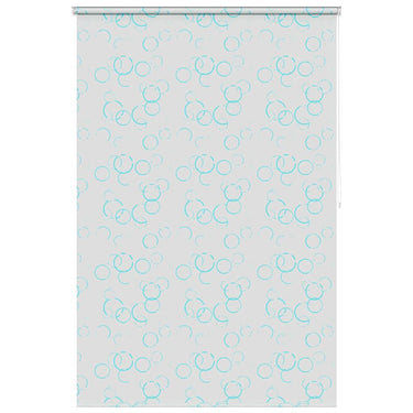 Vidaxl rolgordijn voor douche 140x240 cm bubbel