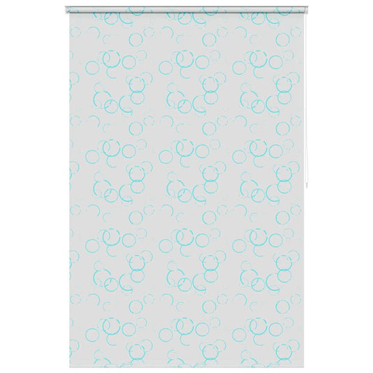 Vidaxl rolgordijn voor douche 140x240 cm bubbel